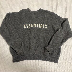 Essentials Gray Sweater